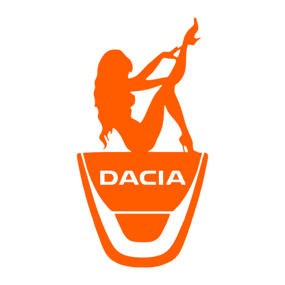 Sticker - DACIA GIRL 2