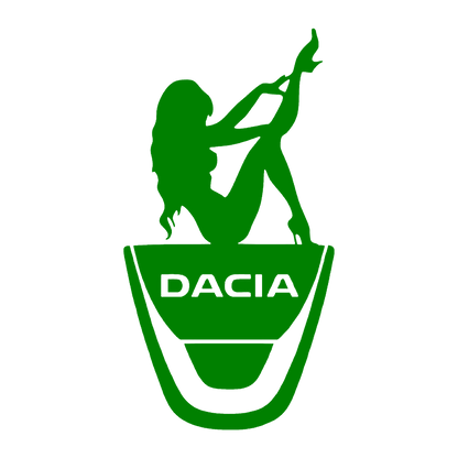 Sticker - DACIA GIRL 2