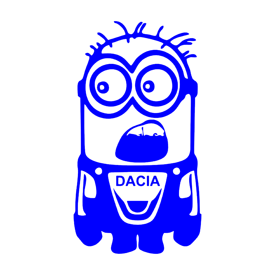 Sticker - DACIA MINION