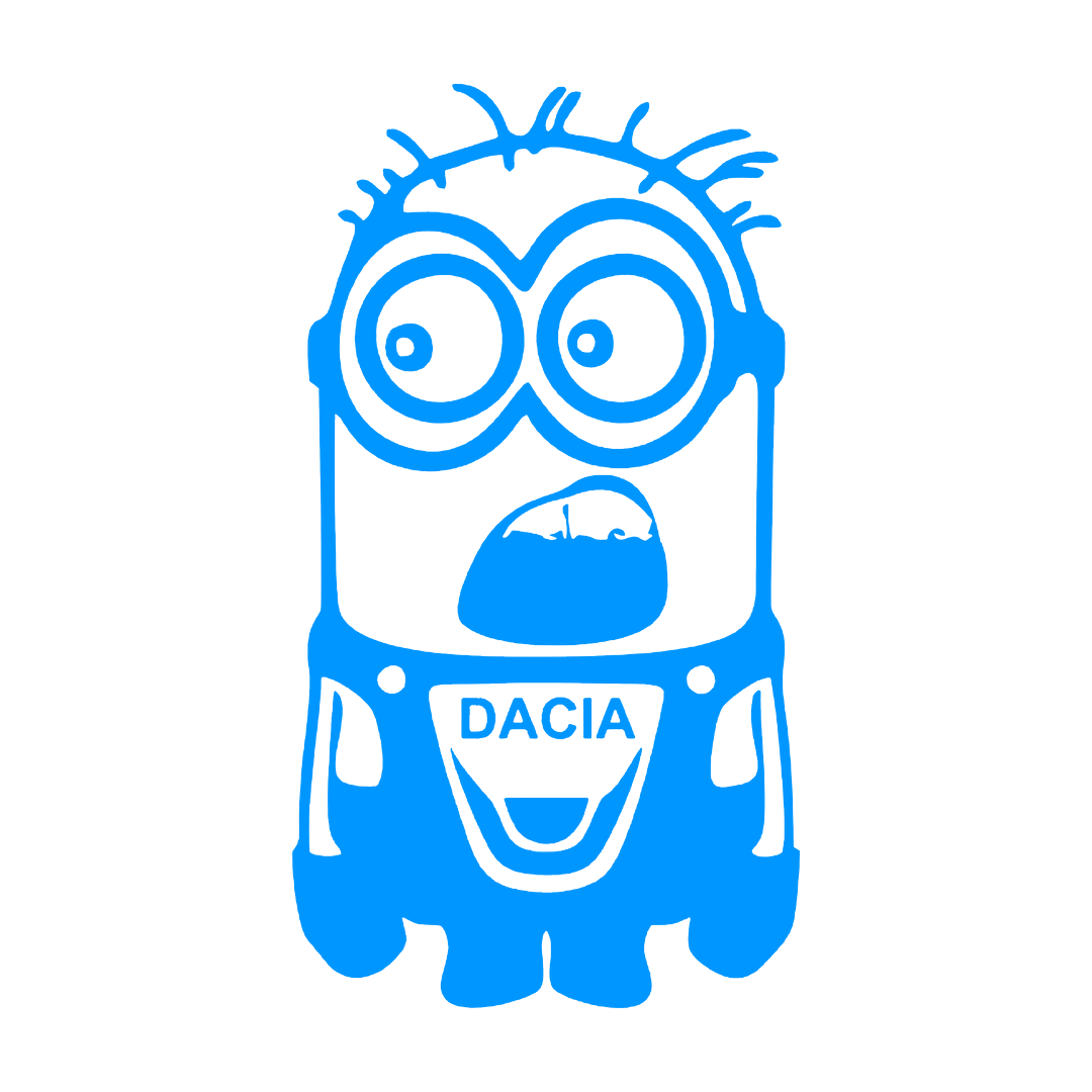 Sticker - DACIA MINION