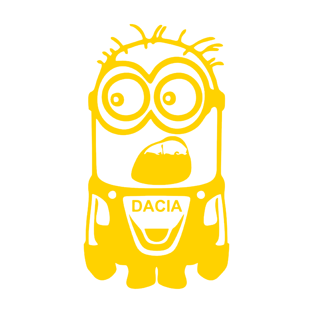 Sticker - DACIA MINION