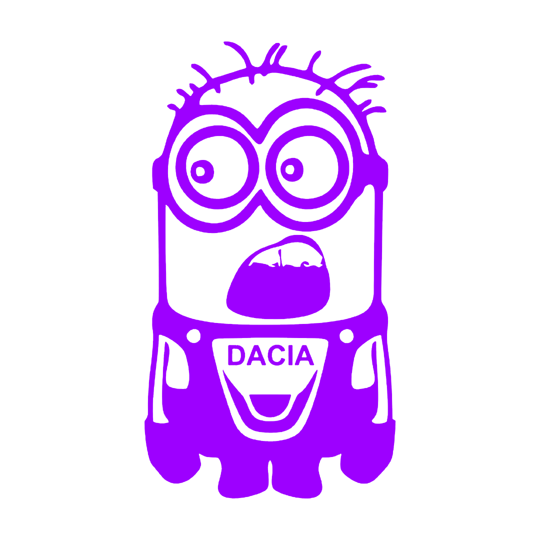 Sticker - DACIA MINION