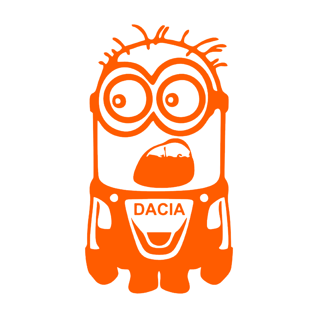 Sticker - DACIA MINION