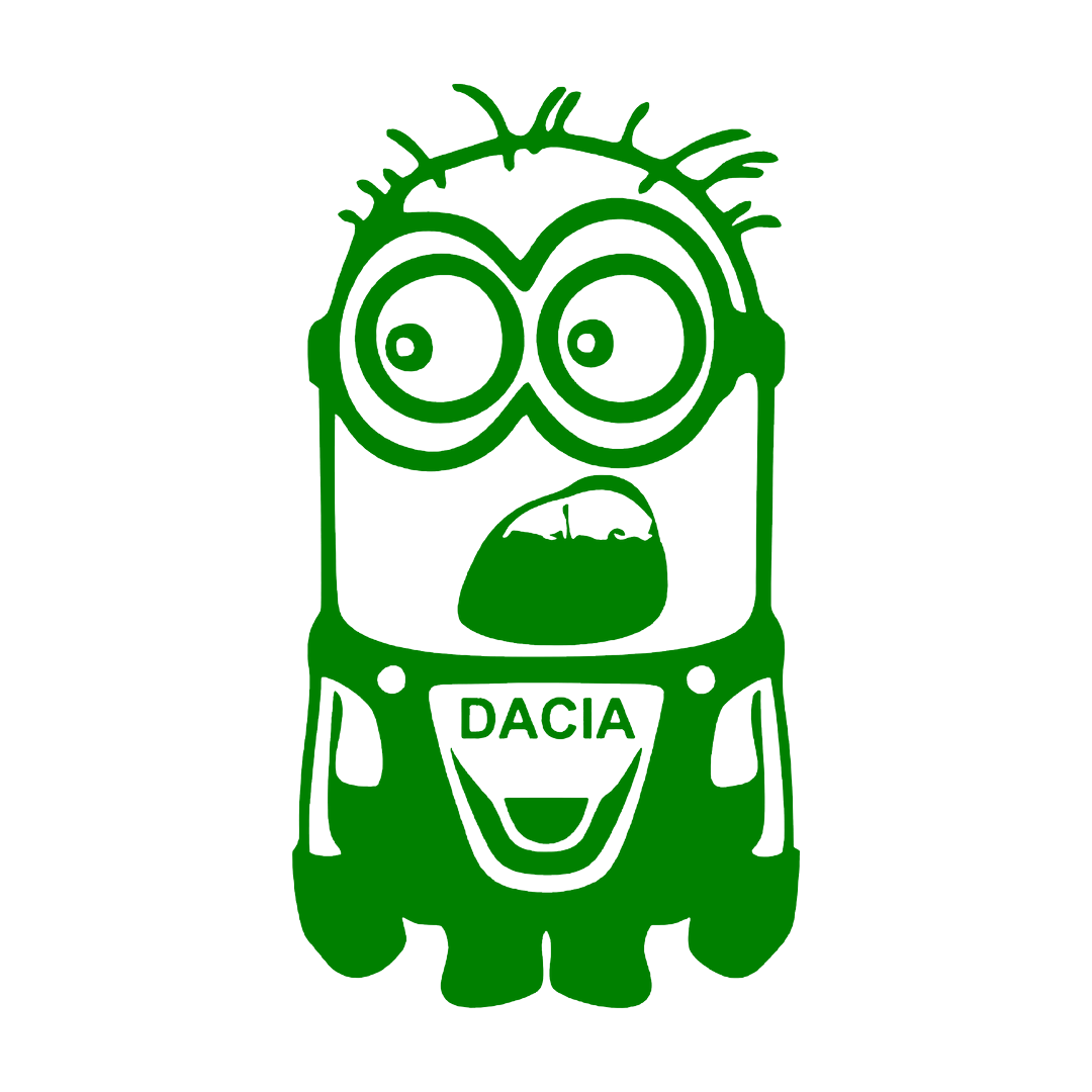 Sticker - DACIA MINION