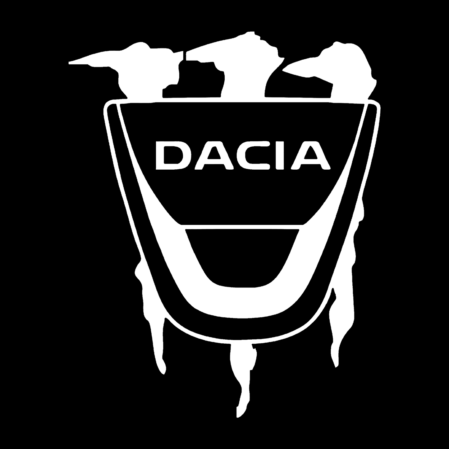 Sticker - DACIA MONSTER