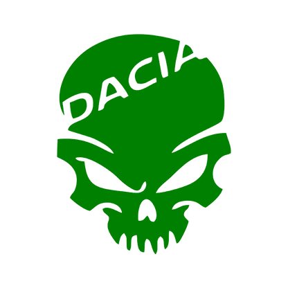 Sticker - DACIA SKULL
