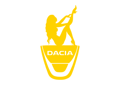 Sticker - DACIA GIRL 2