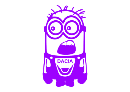 Sticker - DACIA MINION
