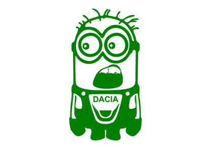 Sticker - DACIA MINION