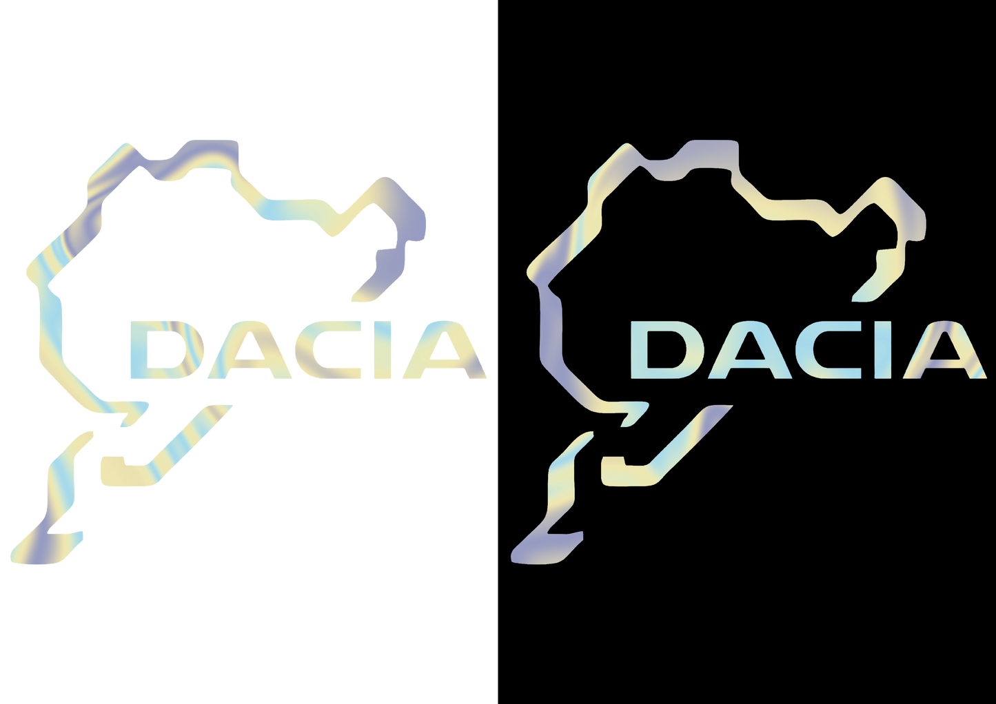 Sticker - DACIA NURBURGRING