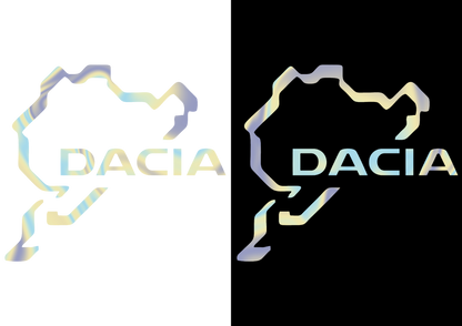 Sticker - DACIA NURBURGRING
