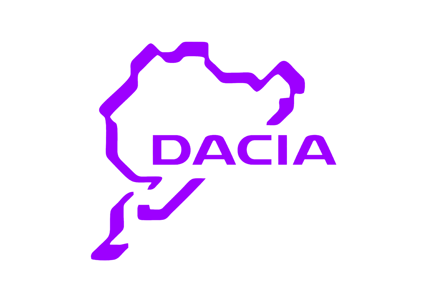 Sticker - DACIA NURBURGRING