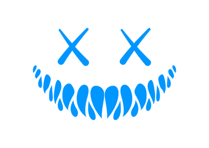 Sticker - DEATH FACE