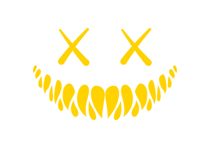 Sticker - DEATH FACE