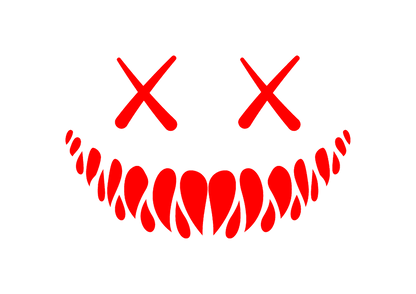 Sticker - DEATH FACE