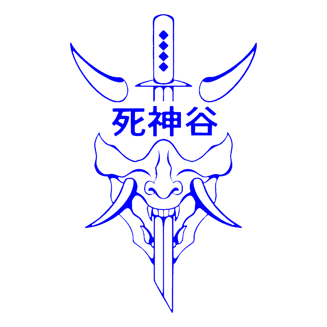 Sticker Luneta - DEMON KATANA