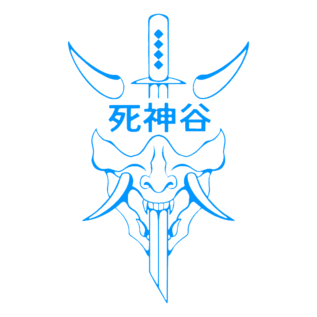 Sticker Luneta - DEMON KATANA