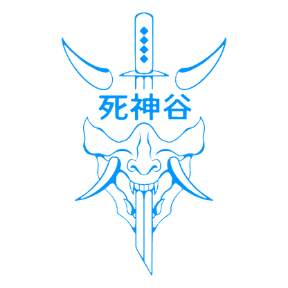 Sticker Luneta - DEMON KATANA