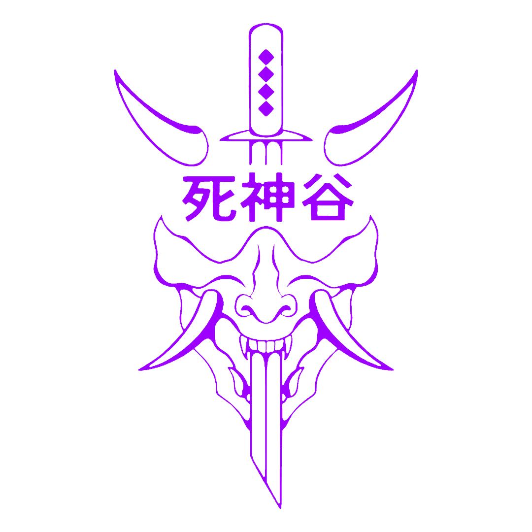 Sticker Luneta - DEMON KATANA