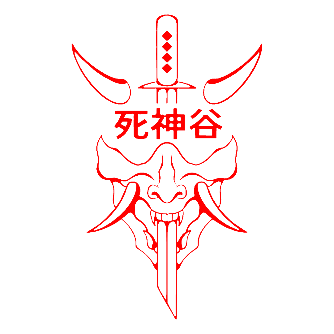 Sticker Luneta - DEMON KATANA