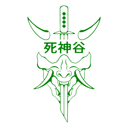 Sticker Luneta - DEMON KATANA