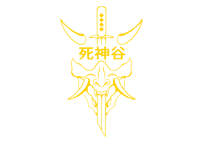 Sticker Luneta - DEMON KATANA