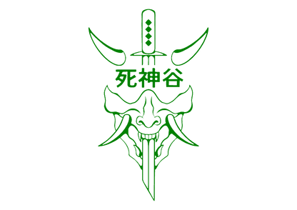 Sticker Luneta - DEMON KATANA