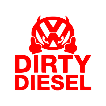 Sticker - DIRTY DIESEL VOLKSWAGEN