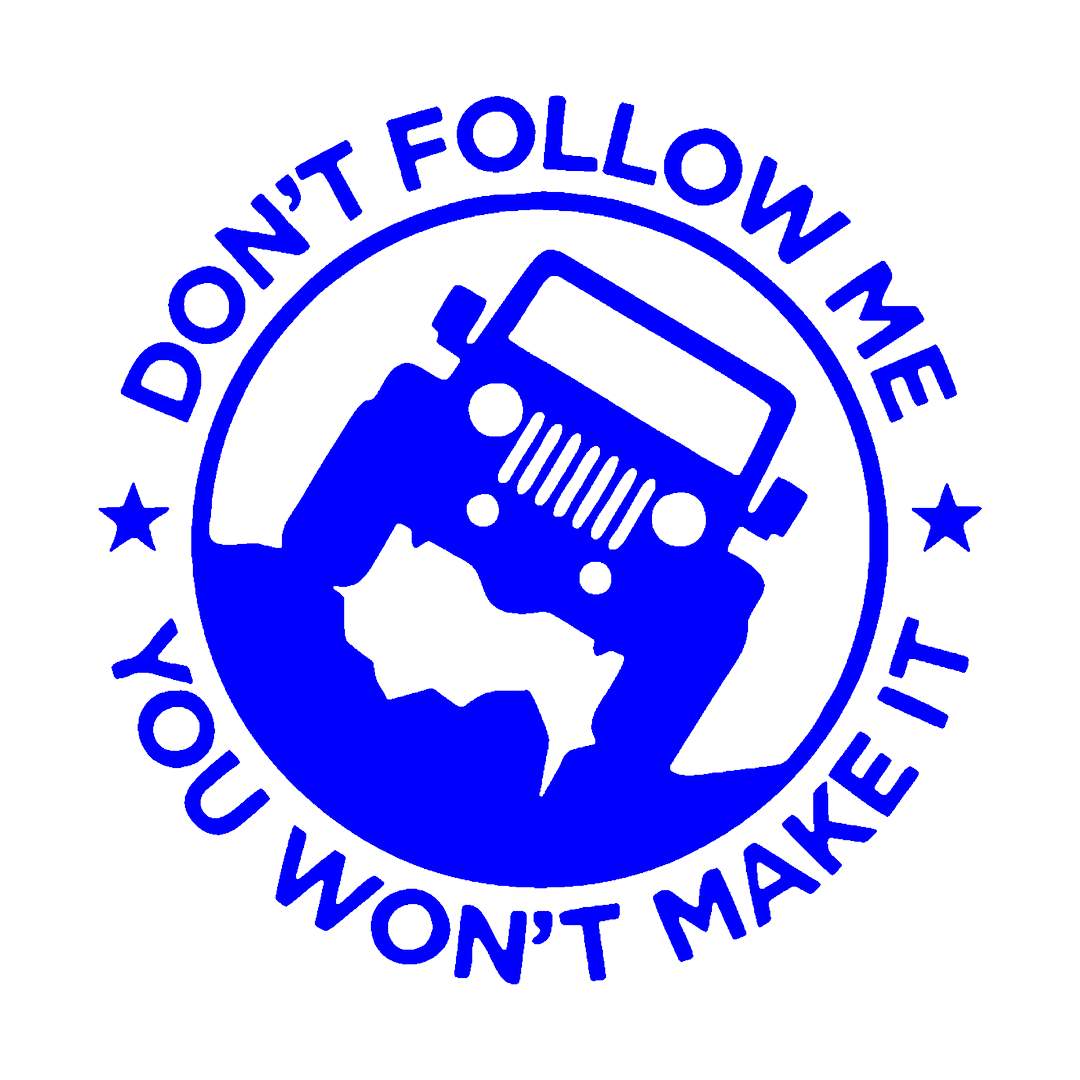 Sticker - DON'T FOLLOW ME