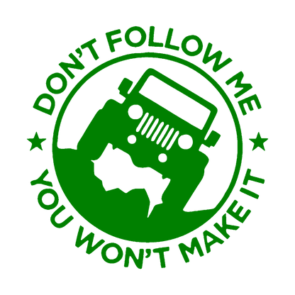 Sticker - DON'T FOLLOW ME
