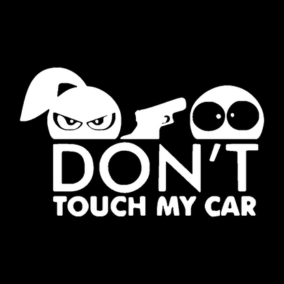 Sticker - DON'T TOUCH MY CAR