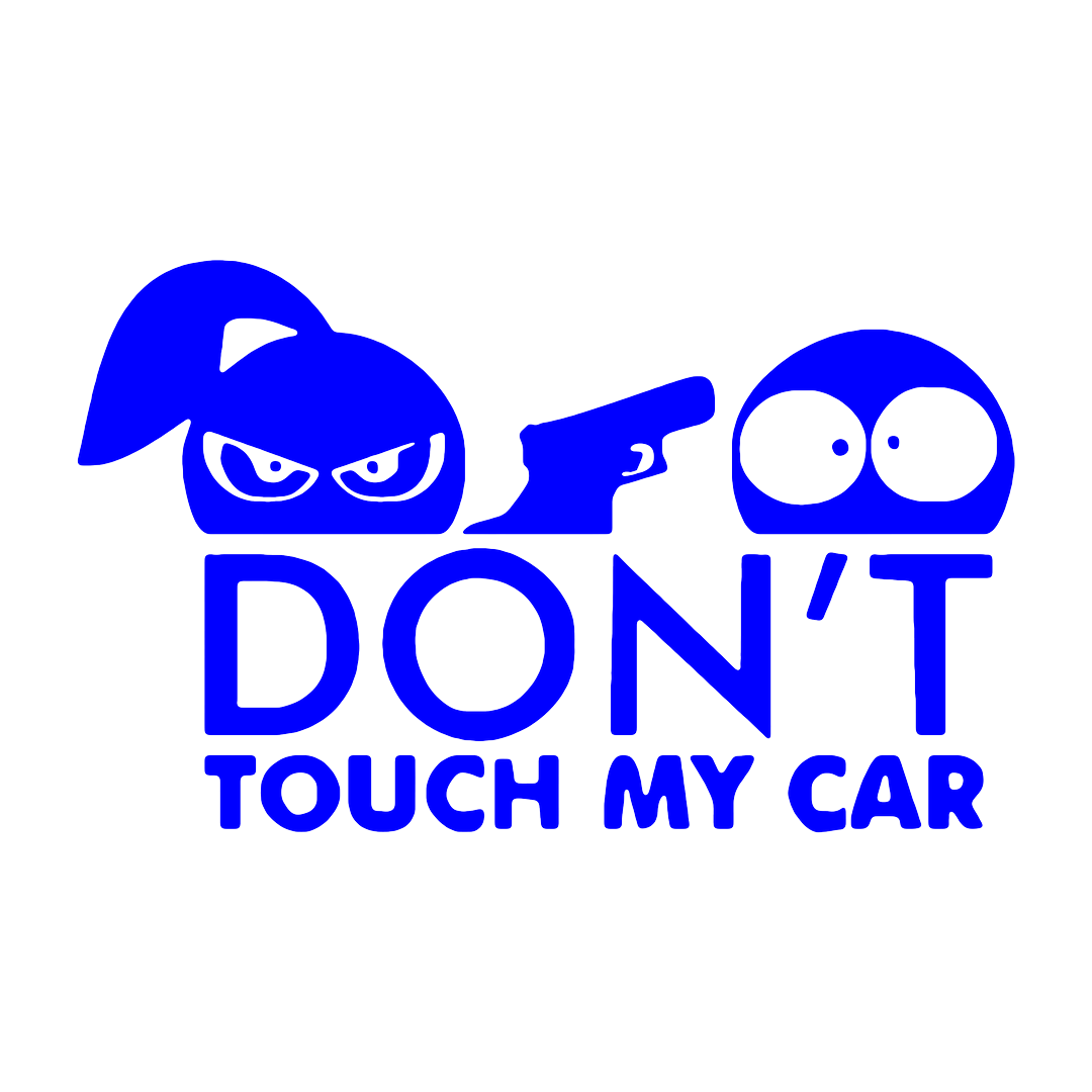 Sticker - DON'T TOUCH MY CAR