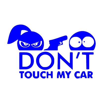 Sticker - DON'T TOUCH MY CAR