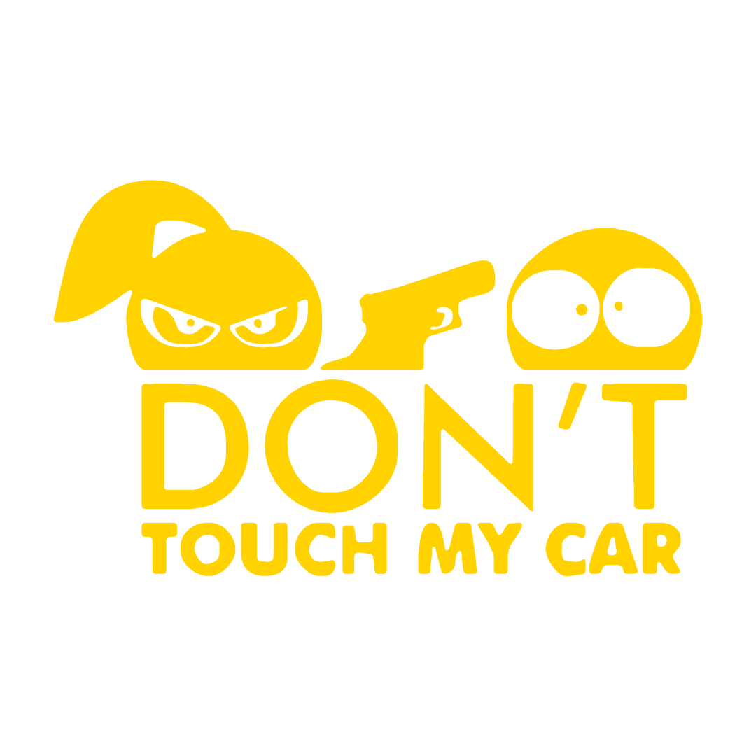 Sticker - DON'T TOUCH MY CAR