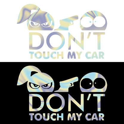Sticker - DON'T TOUCH MY CAR