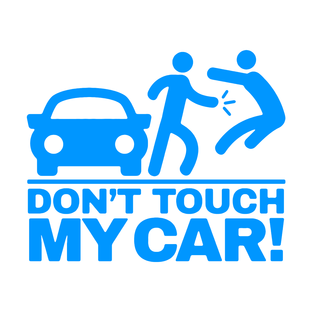 Sticker - DON'T TOUCH MY CAR 2