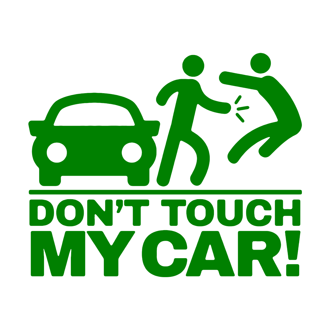 Sticker - DON'T TOUCH MY CAR 2