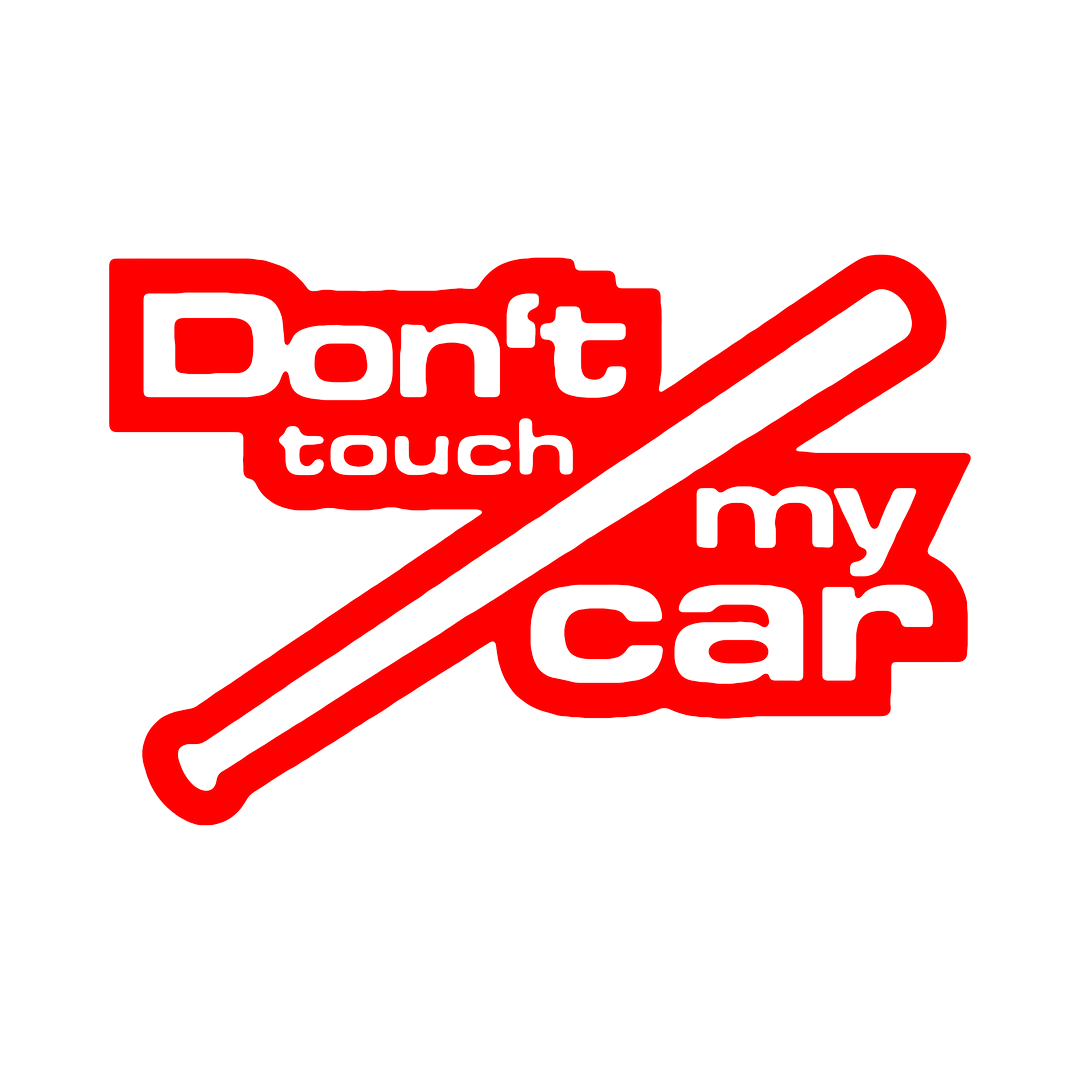 Sticker - DON'T TOUCH MY CAR 3