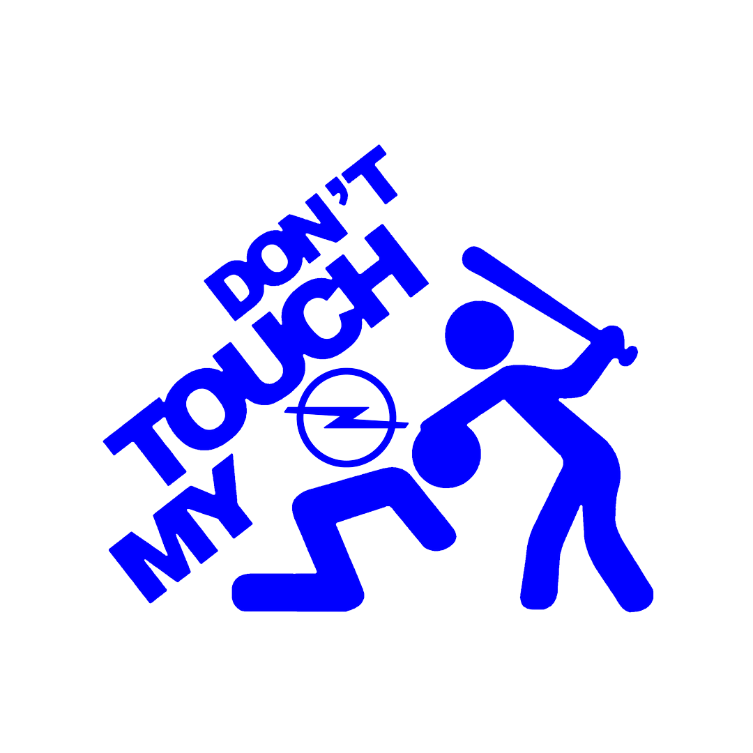 Sticker - DON'T TOUCH MY OPEL