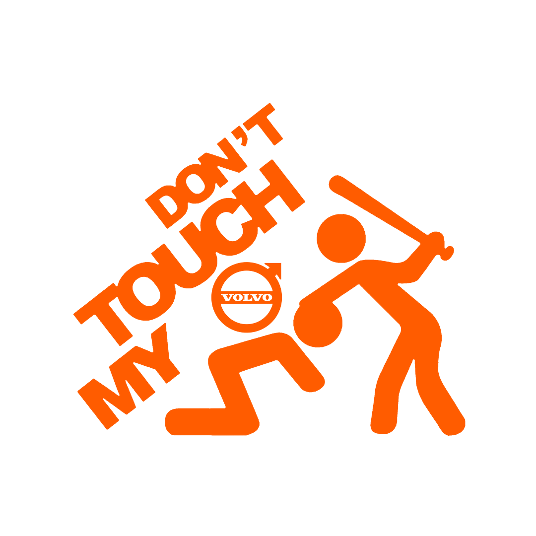 Sticker - DON'T TOUCH MY VOLVO