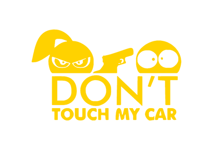 Sticker - DON'T TOUCH MY CAR 1