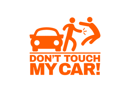 Sticker - DON'T TOUCH MY CAR 2