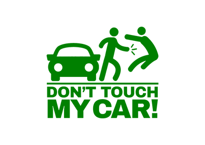 Sticker - DON'T TOUCH MY CAR 2