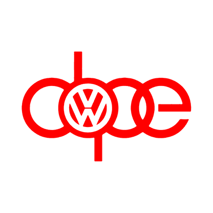 Sticker - VOLKSWAGEN DOPE
