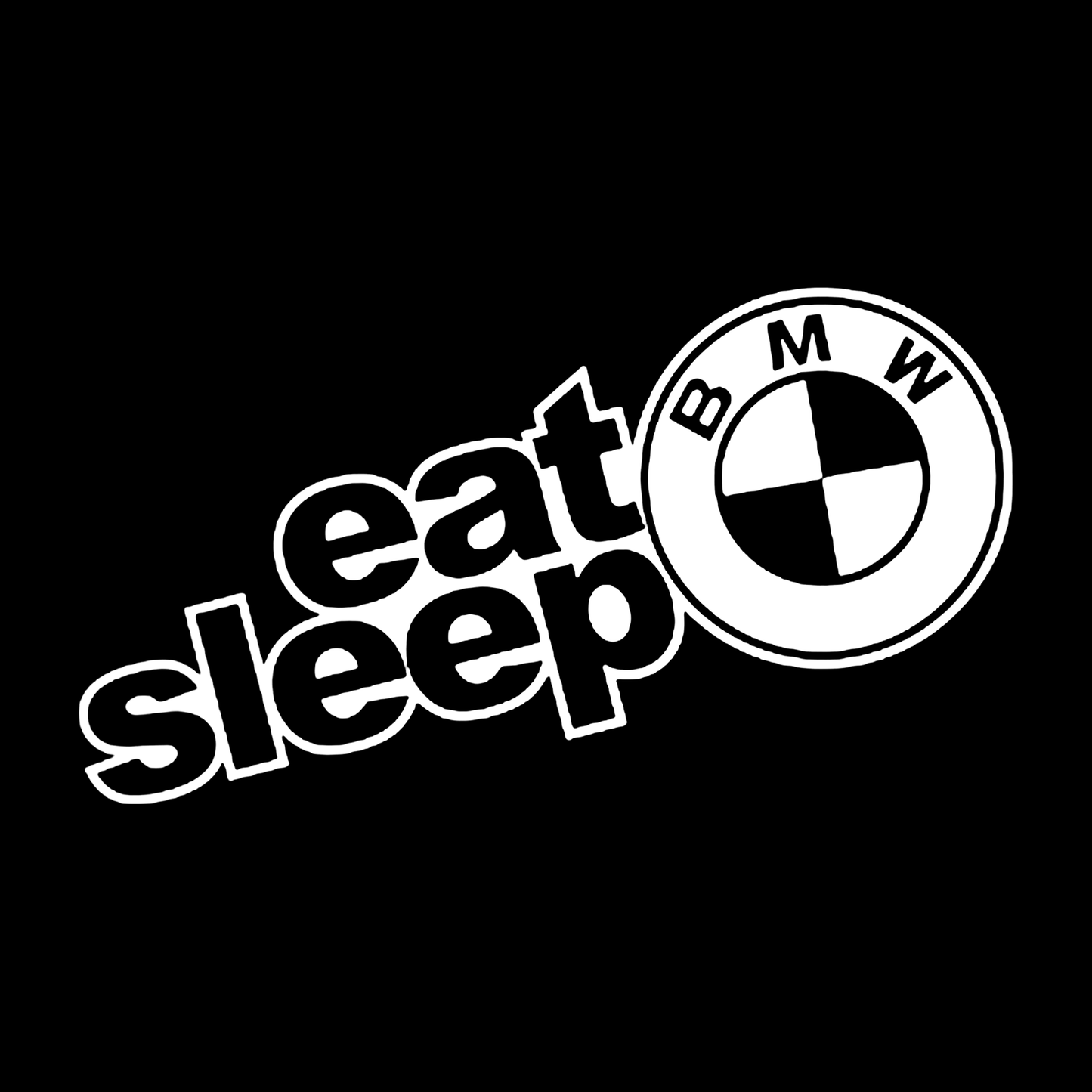 Sticker - EAT SLEEP BMW