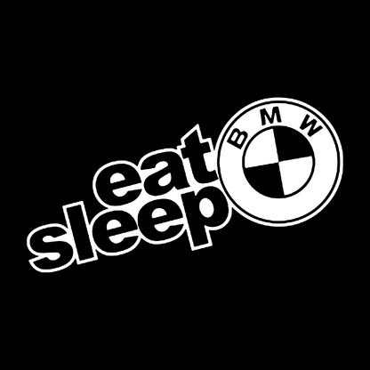 Sticker - EAT SLEEP BMW