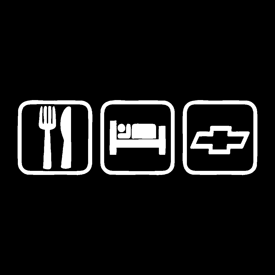 Sticker - EAT SLEEP CHEVROLET