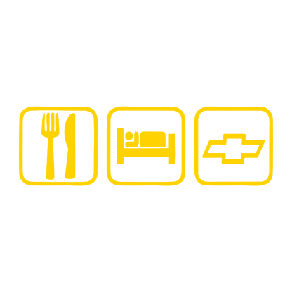Sticker - EAT SLEEP CHEVROLET