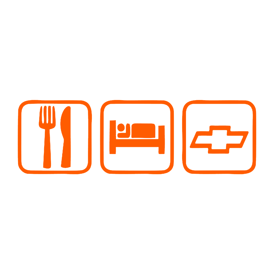 Sticker - EAT SLEEP CHEVROLET