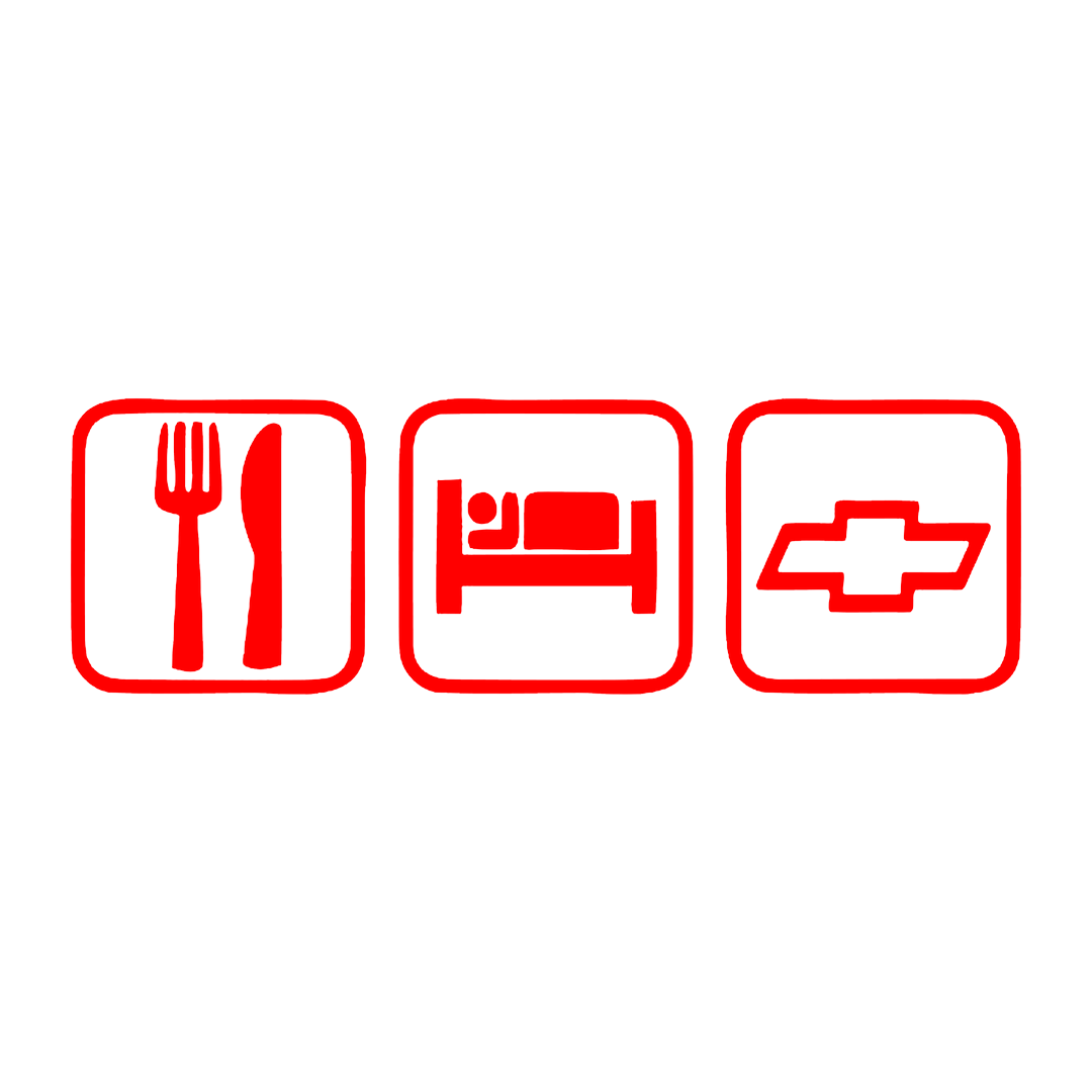 Sticker - EAT SLEEP CHEVROLET